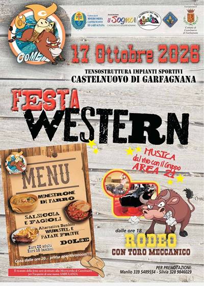 Festa Western a Castelnuovo di Garfagnana 2026