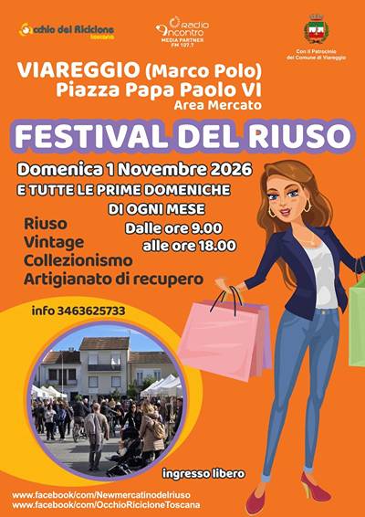 Festival del Riuso a Viareggio Novembre 2026