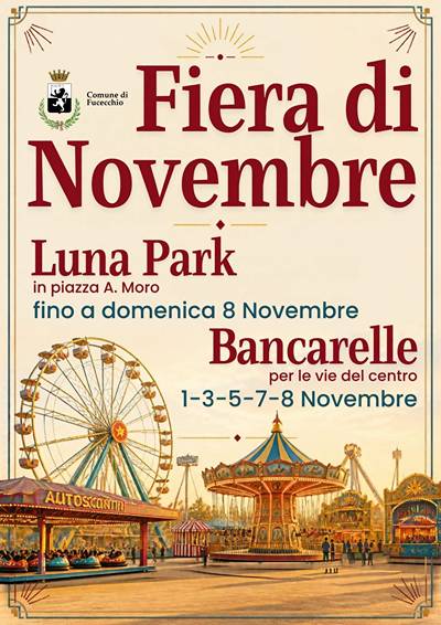 Fiera di Novembre a Fucecchio 2026