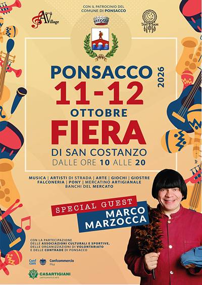 Fiera di San Costanzo a Ponsacco 2026