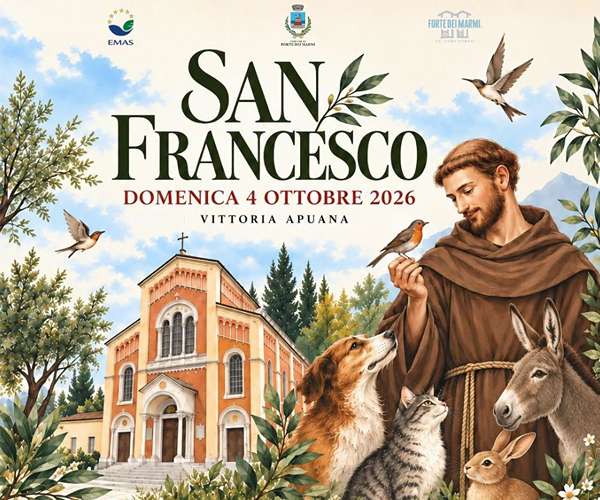 Fiera di San Francesco a Vittoria Apuana 2026 Forte dei Marmi