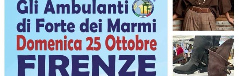 Firenze Domenica 25 Ottobre 2026 Mercatini