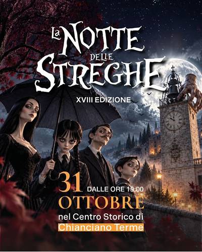 Halloween a Chianciano Terme 2026