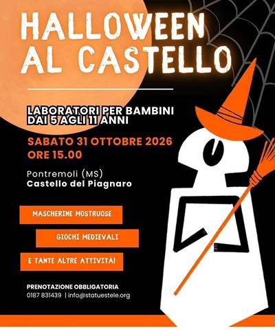 Halloween a Pontremoli al Castello del Piagnaro