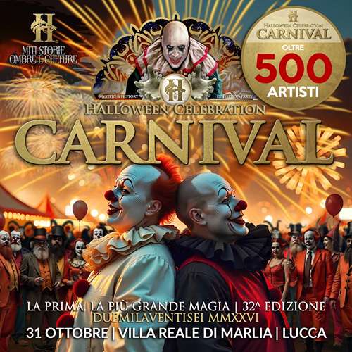 Halloween Celebration Carnival a Marlia 2026