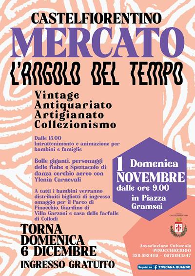 Mercato a Castelfiorentino L'Angolo del Tempo
