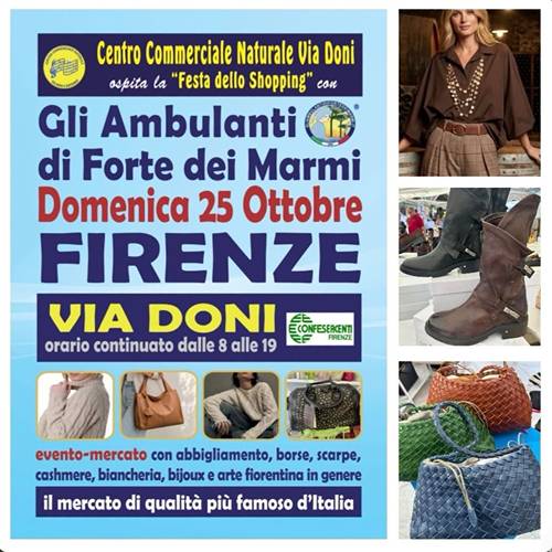 Mercato a Firenze Gli Ambulanti di Forte dei Marmi