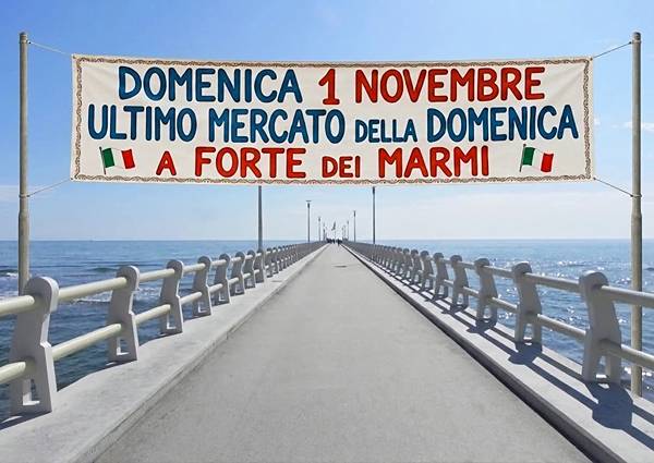 Mercato a Forte dei Marmi Domenica 1 Novembre 2026
