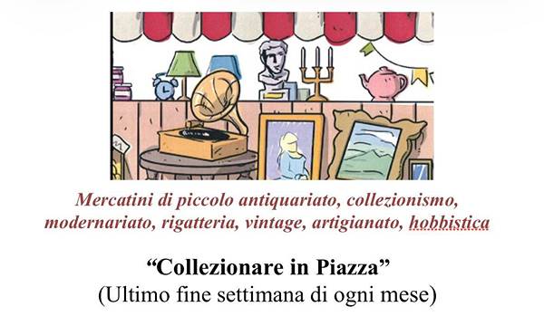 Mercato a Prato Collezionare in Piazza Ottobre 2026