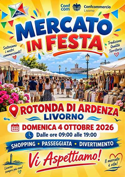 Mercato in Festa a Livorno 2026