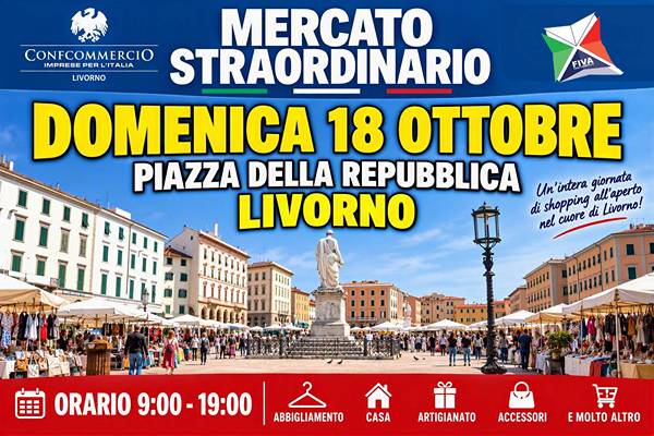 Mercato Straordinario a Livorno 2026