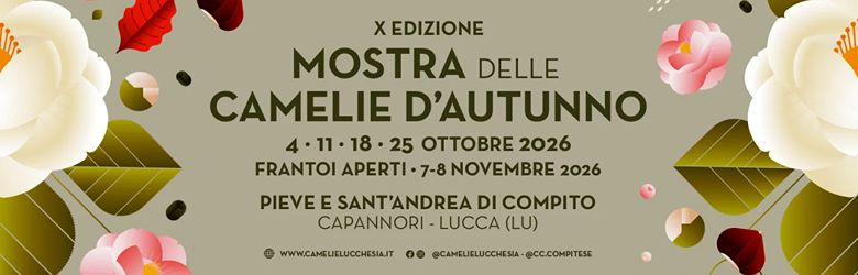 Mostra Camelie Capannori Autunno 2026