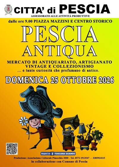 Pescia Antiqua Ottobre 2026