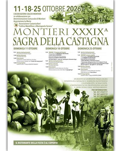 Sagra della Castagna a Montieri 2026