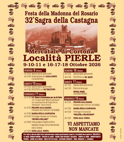 Sagra della Castagna a Pierle 2026