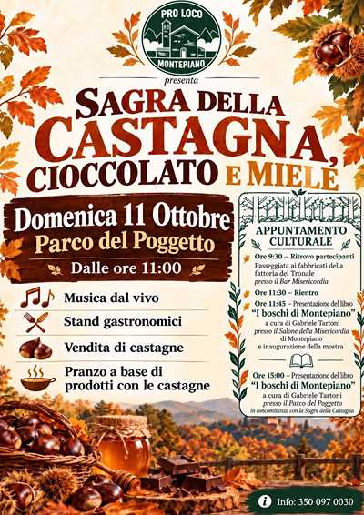 Sagra della Castagna Montepiano 2026