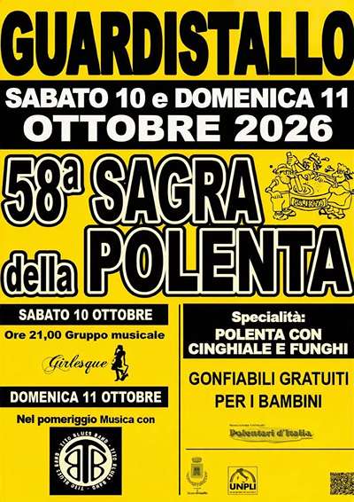 Sagra della Polenta a Guardistallo 2026