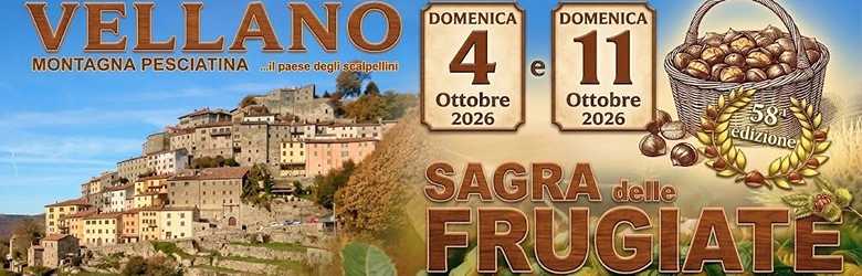 Sagre Castagne Pistoia Ottobre 2026