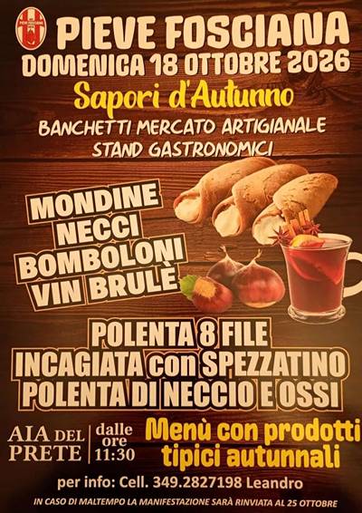 Sapori d'Autunno Pieve Fosciana 2026